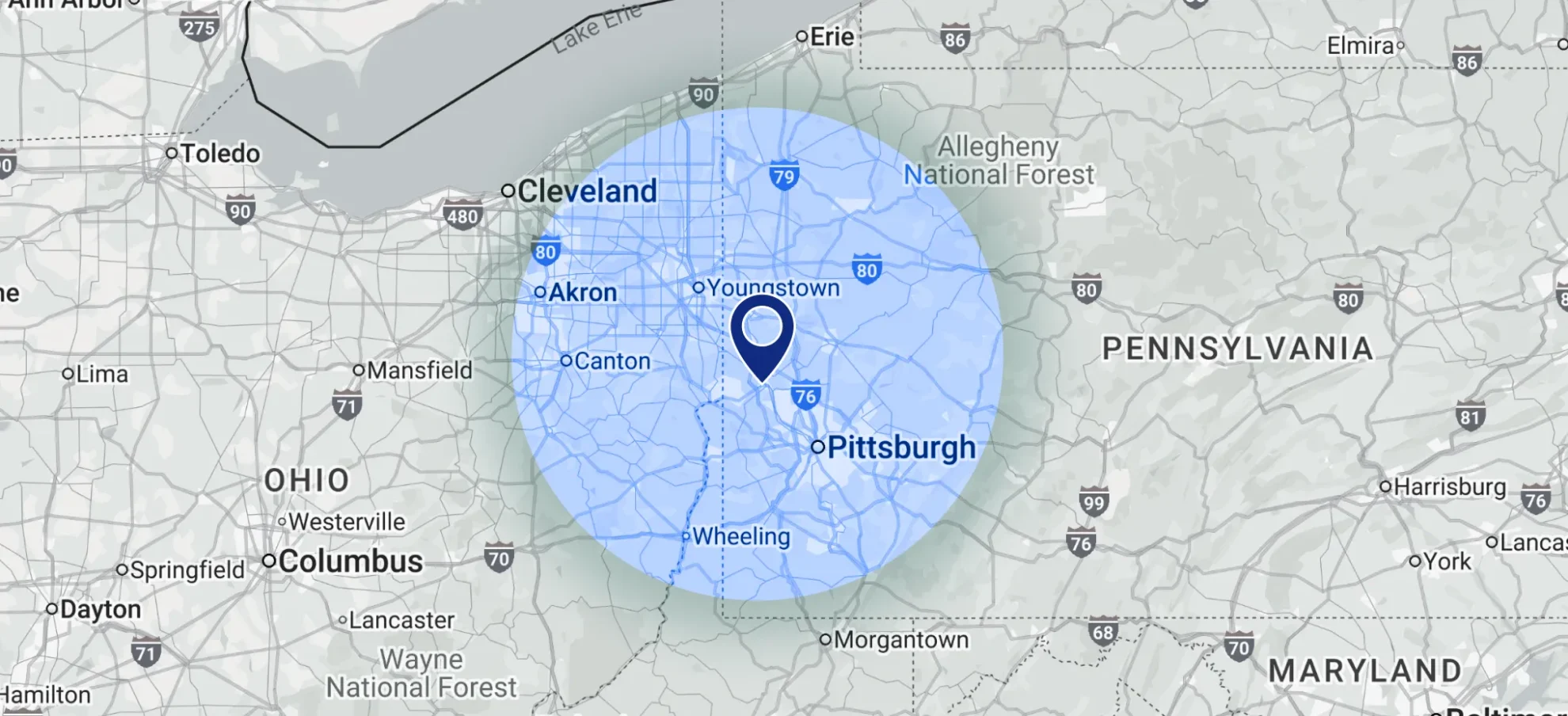 Map Form Full Width Frame
